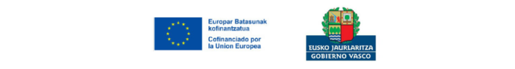 logos cofinanciado por la union europea y gobierno vasco